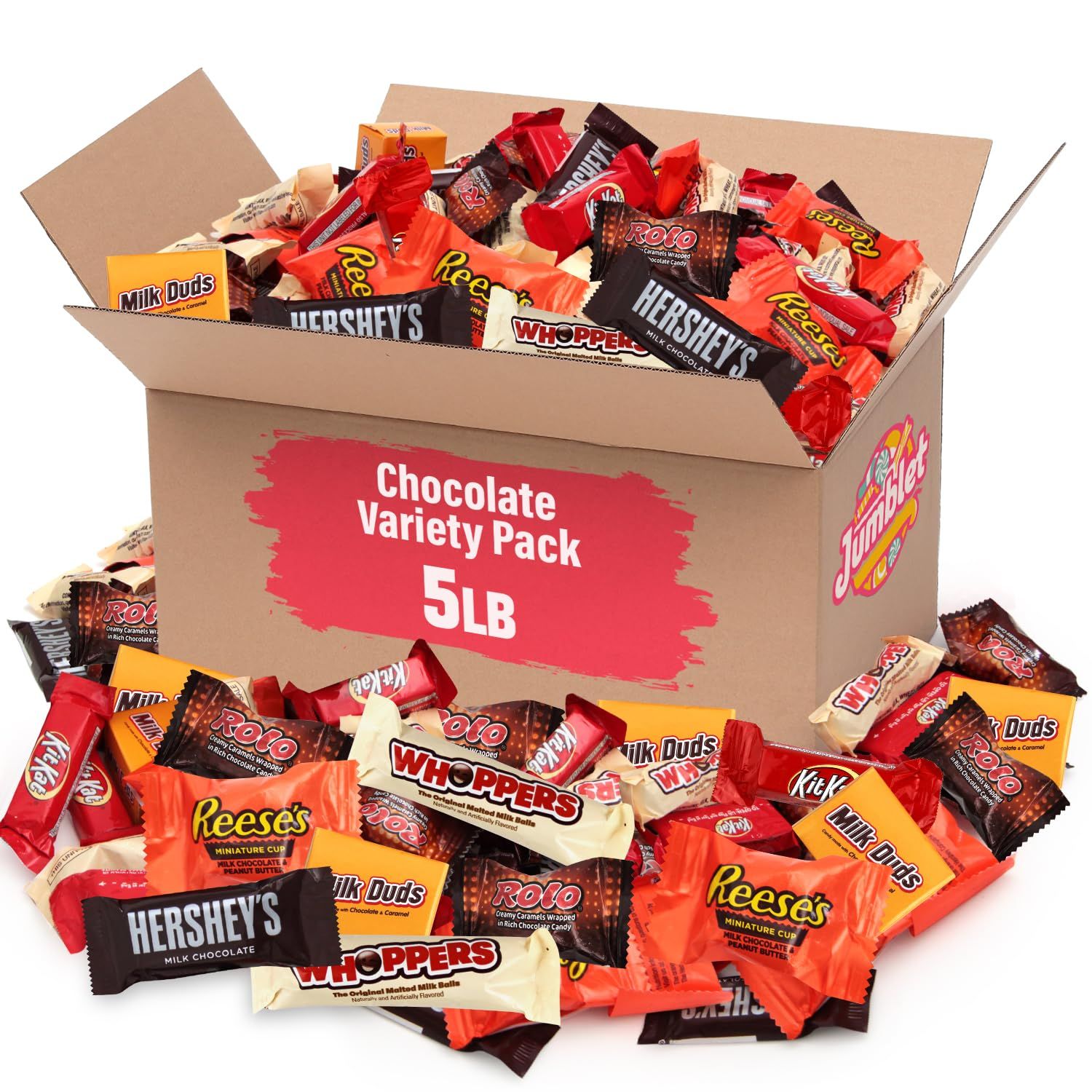 Easter Candy Variety Pack Bulk 5b - Individually Wrapped Chocolate Assortment for Easter Baskets, Egg Hunts, Spring Parties, and Candy Dishes - Festive Seasonal Treats for Sharing and Gifting