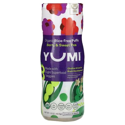 Yumi Puffs Berry Sweet Pea 1.5 OZ