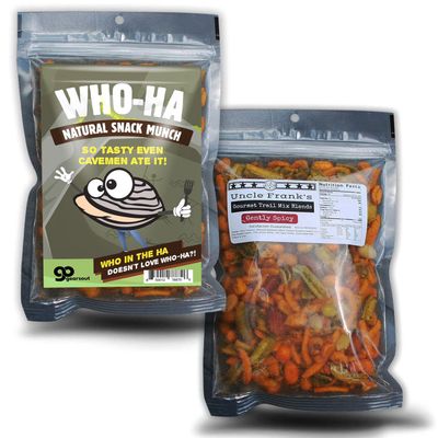 Who-Ha Natural Snack Munch - Funny Spicy Trail Mix for Men and Women, Gourmet Gifts, Made in the USA
