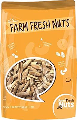 California Honey Roasted Slivered Blanched Almonds (2 Lbs.) - A Delicious Sweet &amp; Tasty Treat - Great as a Snack &amp; Salad Topper - Farm Fresh Nuts Brand