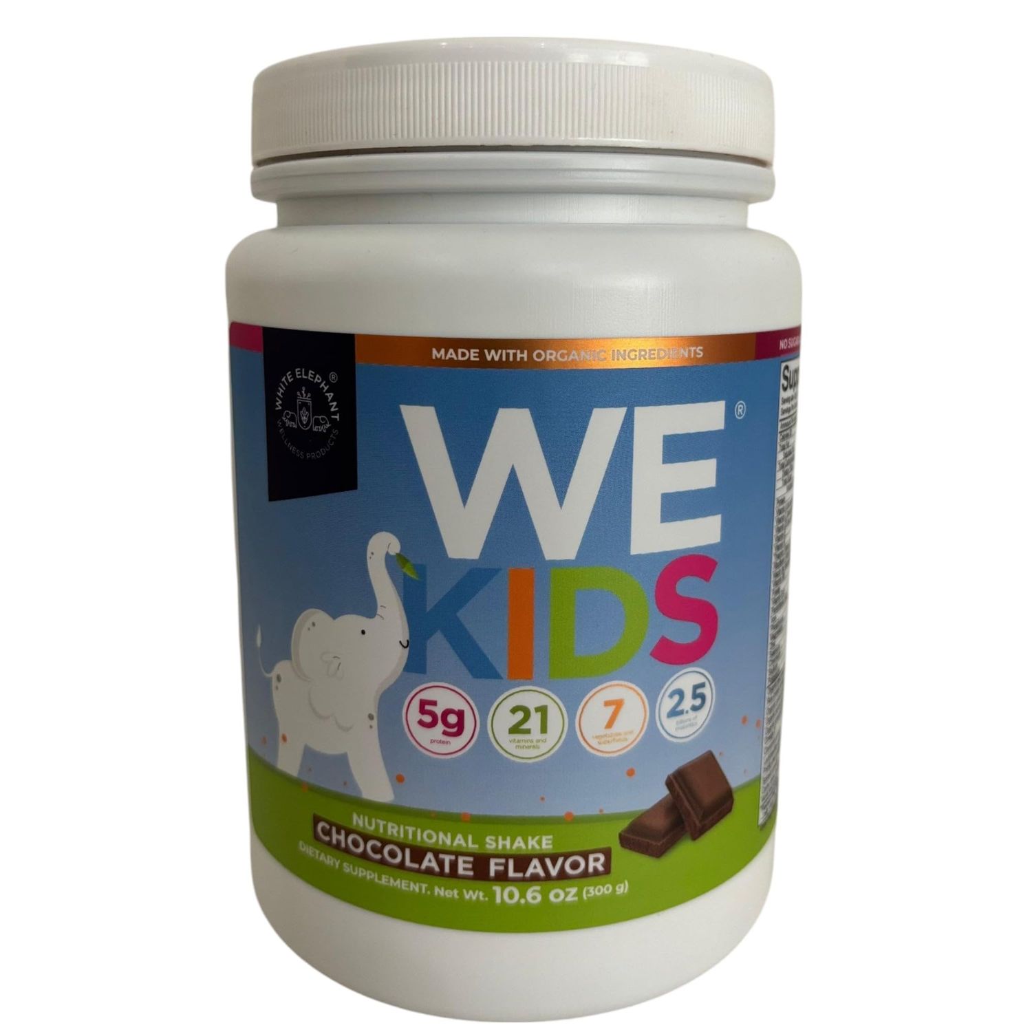 WE White Elephant  We Kids, Nutritious Chocolate Flavored Powdered