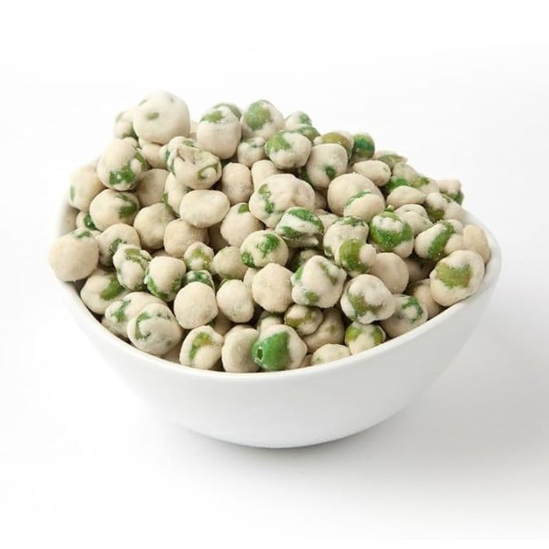 Naturalee Wasabi Peas 2 lb - Wasabi Coated Green Peas - Vegan, High Fiber Snack, Spicy Crunch