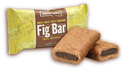Nature&#39;s Bakery Whole Wheat Fig Bar, Apple Cinnamon, 2 Ounce (Pack of 12)