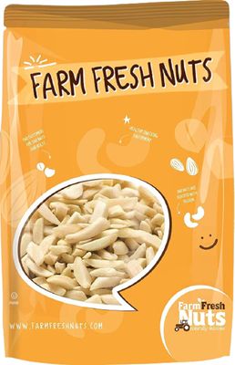 Raw Natural Slivered Compares To Organic California Almonds (2 Lbs.) - A Delicious &amp; Tasty Treat - Great as a Snack &amp; Salad Topper - Super Healthy - Farm Fresh Nuts Brand