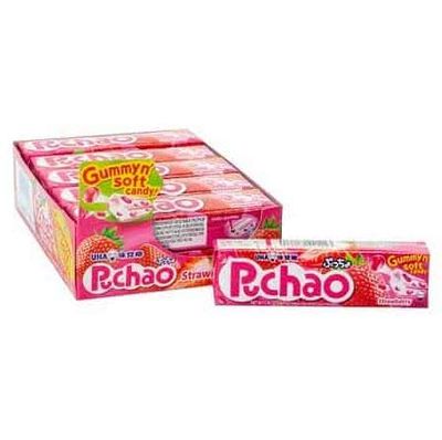 Puchao Gummy n&#39; Soft Candy (Strawberry, 1.76 Ounce - 10 Count)