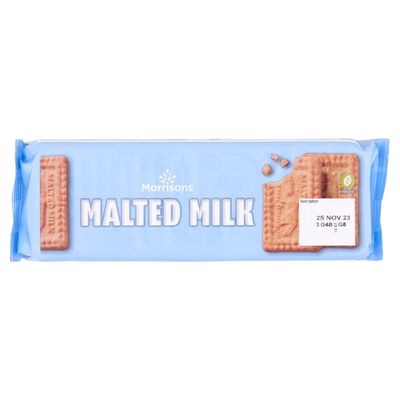 Morrisons Malted Milk Biscuits 200g