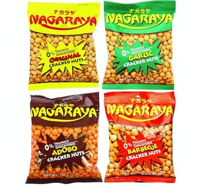 Nagaraya Cracker Nuts (Assorted, 4 Flavors)