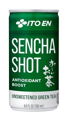 Ito En Sencha Shot, Japanese Green Tea, 6.4 Ounce (Pack of 30), Unsweetened, Zero Calories