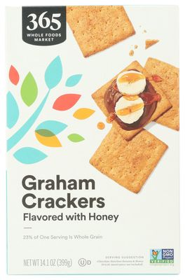 365 By Whole Foods Market, Crackers Graham, 14.4 Ounce
