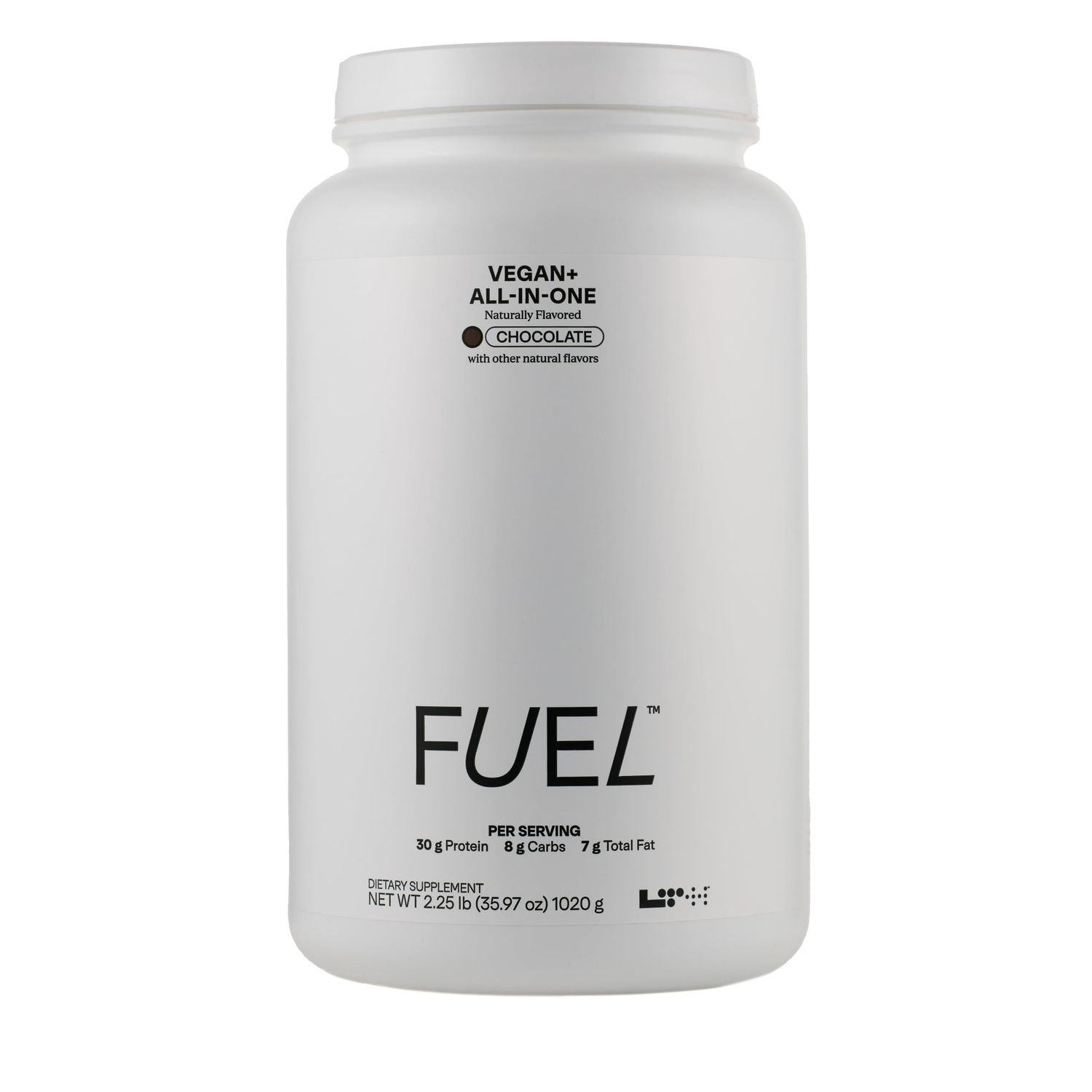 LTH Fuel Vegan &amp; All-in-One - 30g Protein per Serving - Plant-Based Protein Meal Replacement - Vitamins, Minerals, Digestive Enzymes &amp; Probiotics - Meal Supplement - Chocolate, 20 Servings