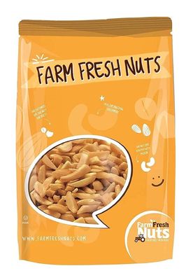 Dry Roasted Unsalted Slivered Almonds (2 Lbs.) - Baked in Small Batches for Added Freshness - Vegan &amp; Keto Friendly - Roasted to Perfection - Super Crunchy - Farm Fresh Nuts