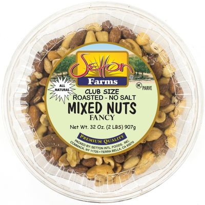 Fancy Deluxe Mixed Nuts Roasted Unsalted  Non-GMO  Premium Quality  Bulk Value Size 32 Oz. (2 Lb.)