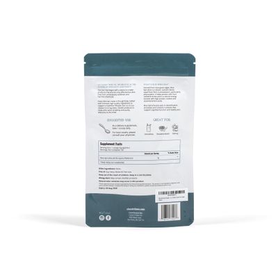 Blue Spirulina Powder with 100% Pure Phycocyanin - Gluten-Free, Non-GMO, Vegan Protein Powder Superfood - No Fishy Smell - Great for Smoothies &amp; Baking - Resealable Packaging - 60 Servings
