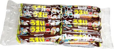 Umai Bar Chocolate Flavor 30 Packages Japanese Snack &quot;Umaibo&quot;