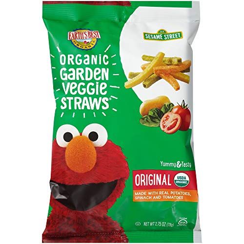 Earth&#39;S Best, Organic Garden Veggie Straws, 2.75 Ounce