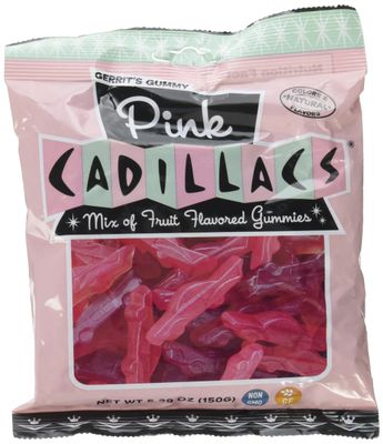 Gerrit&#39;s Gummy Pink Cadillacs, 5.2 Ounces