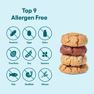Gluten Free Soft Baked Cookies by Partake - 3 Box Variety Vegan Snacks, Non-GMO, Allergy-Friendly No Peanuts, Soy, Dairy, Tree Nuts, Contents May Vary.