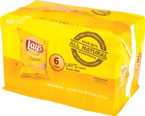 Lay&#39;s Classic Potato Chips 6 Bags