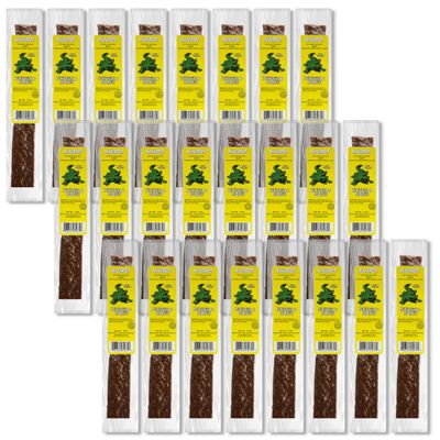 Buffalo Bob&#39;s Wild Game Meat Snacks - Original Alligator Jerky Strip (10 pack) - High-Protein Exotic Snack for Outdoors, Gift for Dad/Men, Unique Gift