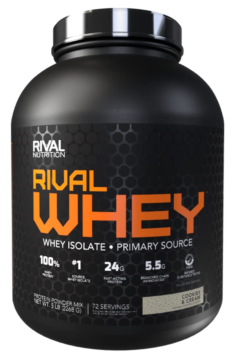 Rival Whey Cookies &amp; Cream 5lb