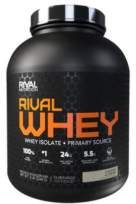 Rival Whey Cookies &amp; Cream 5lb