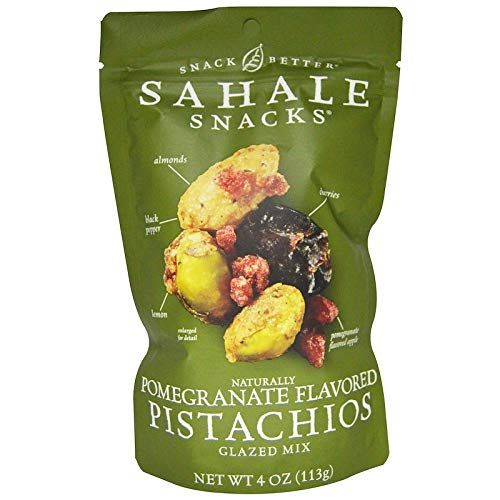 Glazed Mix, Naturally Pomegranate Flavored Pistachios, 4 oz- pack of 5