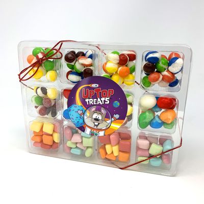 Space Themed Assortment Box, UpTop Treats 6 Type Freeze-dried Candy Variety Pack - Sour, Crunchy Candy, Perfect for: Birthday Gift, Snacks for Kids &amp; Adults - Made in the USA - 6.4 oz
