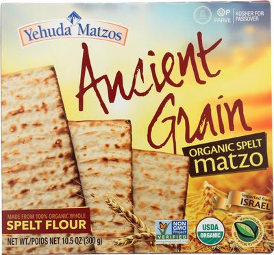 YEHUDA Spelt Matzo, 10.5 OZ