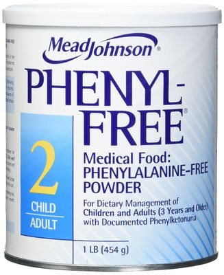 Enfamil Phenyl-Free 2 Metabolic Powder, for Infants, Toddlers, Chidlren, and Adults with Phenylketonuria (PKU), 1 lb Can (Pack of 6)