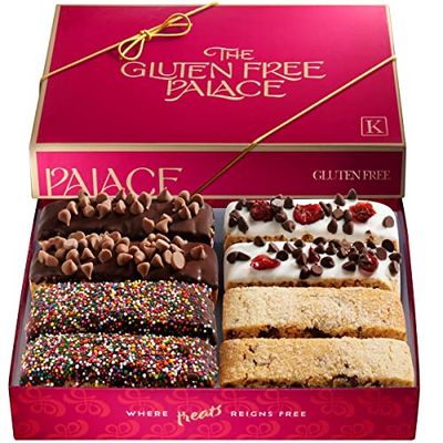 Gluten Free Biscotti Cookie Gift Baskets  Holiday Biscotti Gift Basket  Gluten Free Birthday Dessert by Gluten Free Palace