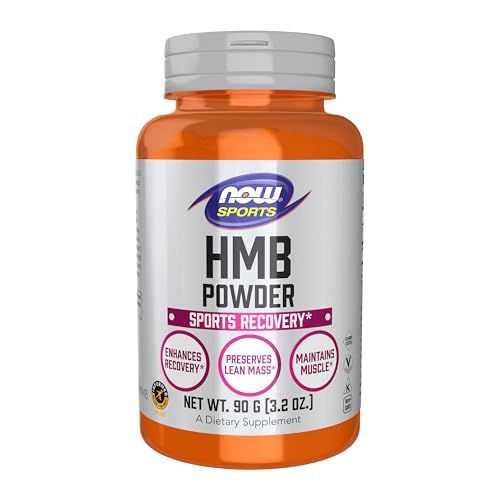 NOW Foods Sports Nutrition, HMB (-Hydroxy -Methylbutyrate)Powder, Sports Recovery, 90 Grams