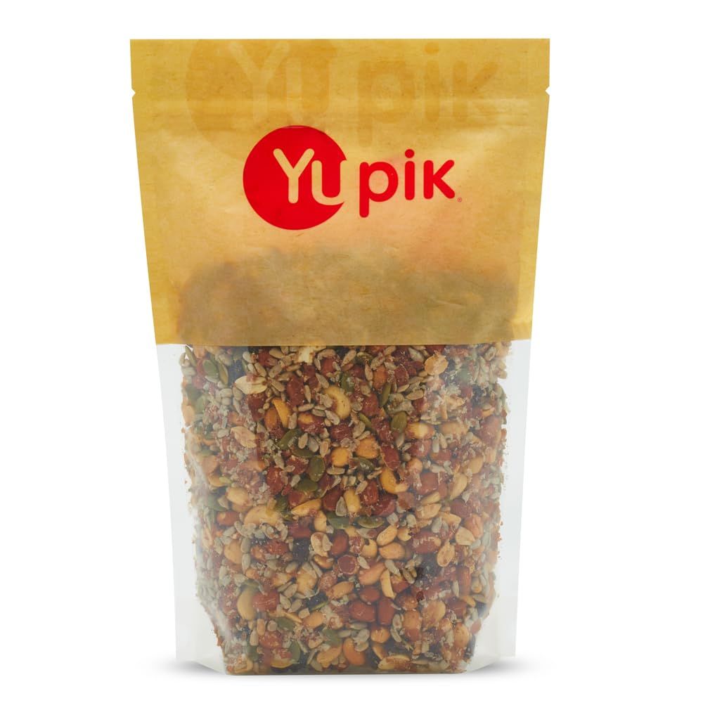 Yupik Energy Trail Mix, 2.2 lb, A mix of peanuts, cashews, sunflower seeds, and pumpkin seeds (Pack of 1)
