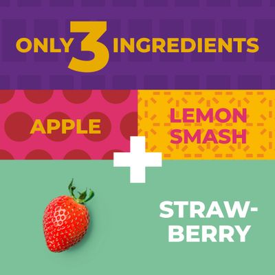 Dried Fruit Bars by Zest Delites, Fruit Leather Snacks, Strawberry Strips, Healthy Snacks Pack for Adults, Lavashak, Vegan, Apple-Based, Strawberry, 0.88 oz x 10