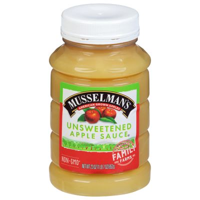 Musselman&#39;s Unsweetened Apple Sauce 23 oz