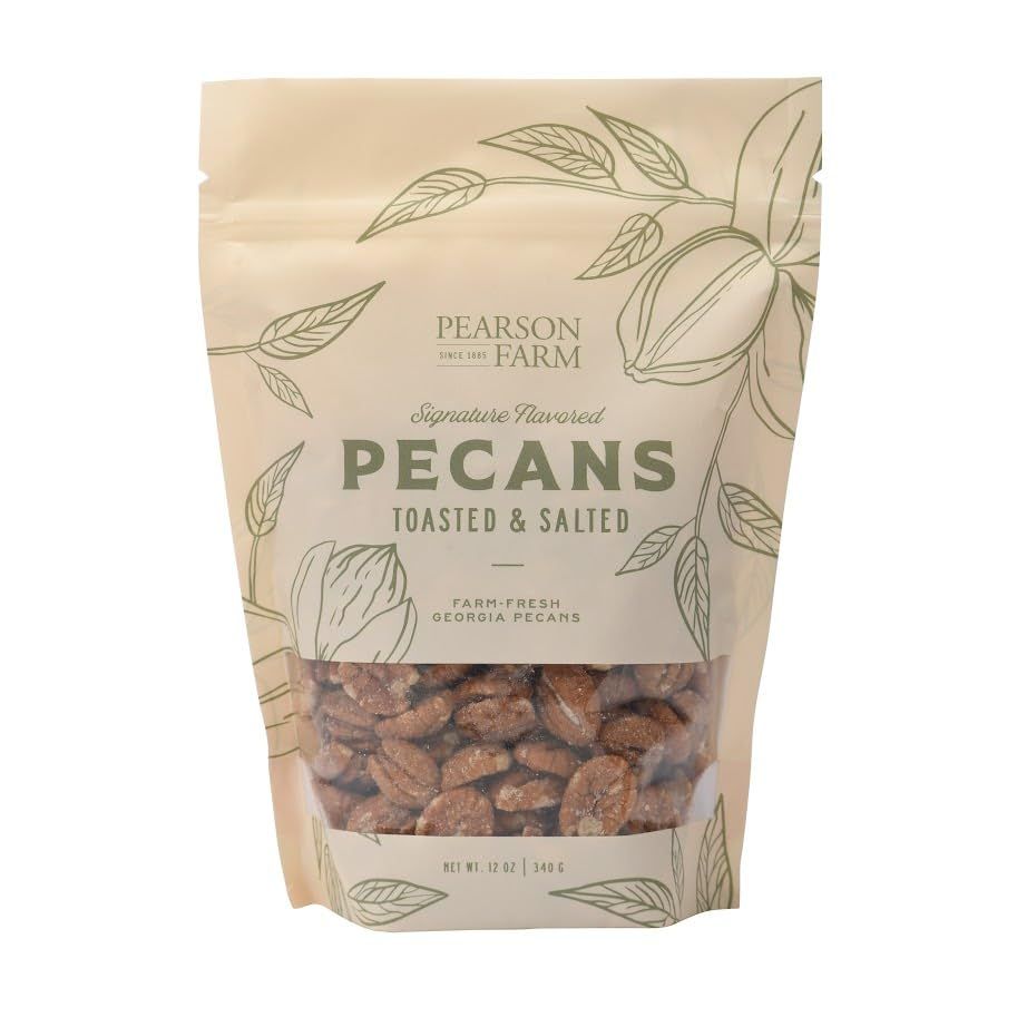 Pearson Farm Toasted &amp; Salted Pecans 12OZ