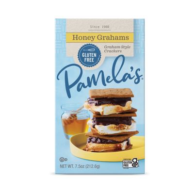 Pamela's Products - Graham Style Crackers - Honey - 7.5 oz.- pack of 3