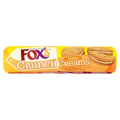 Fox&#39;s Crunch Creams Golden 168G
