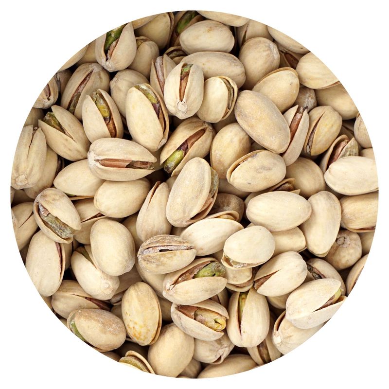 Pistachios In Shell, 5 Pound Bag, Roasted &amp; Salted Nuts, 80 Ounce Bulk Bag