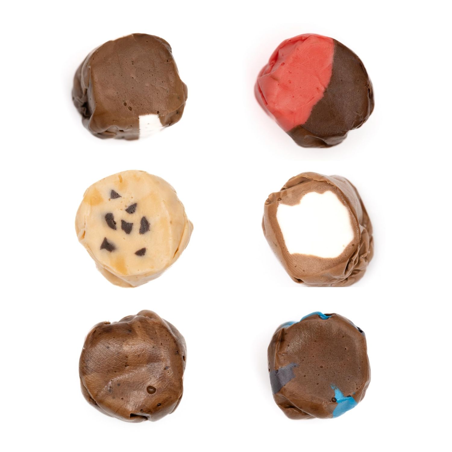 Taffy Shop Chocolate Lovers Favorites, Valentine Salt Water Taffy - Assorted Gourmet Soft Chewy Candy, Variety Pack, Bulk Sweet Snack, Fresh Gift &amp; Gluten-Free, 60 Individually Wrapped Pieces (14oz)