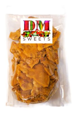 Peanut Brittle Smooth Creamy Crunchy Sweet Fresh Snack - 2.5 lbs in a Resealable Bag to Ensure Freshness