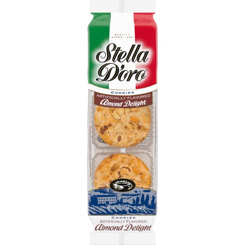 Stella D'oro Cookies, Almond Delight, 9 Oz