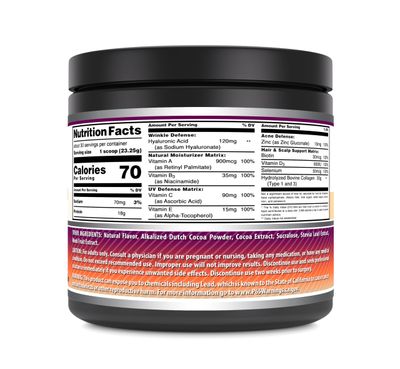 Amazing Formulas Hydrolyzed Collagen with Hyaluronic Acid &amp; Multivitamins Supplement  30 Servings Powder  660 Grams  Chocolate Flavor