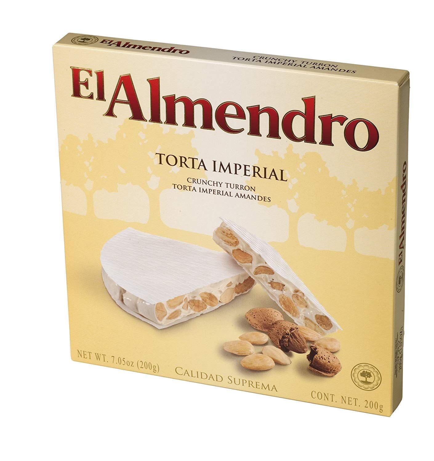 El Almendro Torta Imperial with Almonds and Honey 7 Oz (200 G)