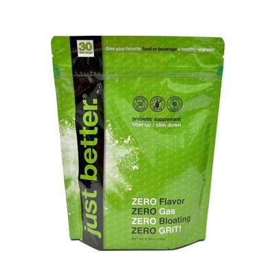 Prebiotic Fiber Supplement for a Healthy Gut  Fiber Powder with Zero Grit Zero Taste and No Bloating or Gas  Feel Full Faster  Keto Non-GMO Gluten Free Vegan 30 Servings