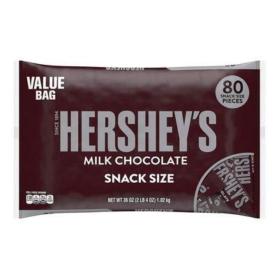 Hershey&#39;s Milk Chocolate Snack Size Bars (36 oz., 80 ct.)