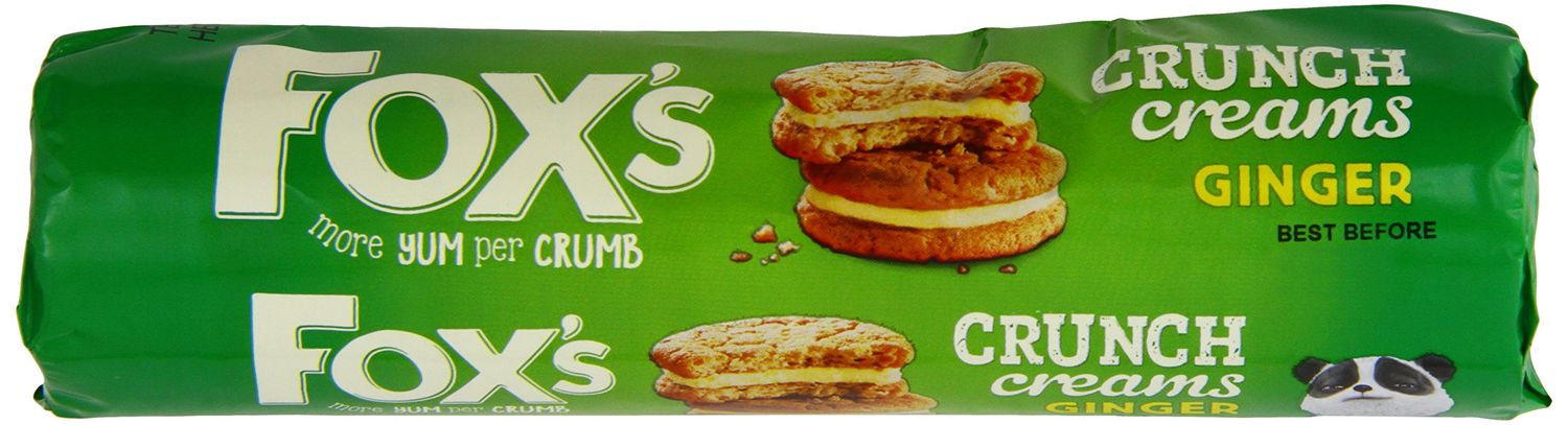 Fox&#39;s Ginger Crunch Creams 168g