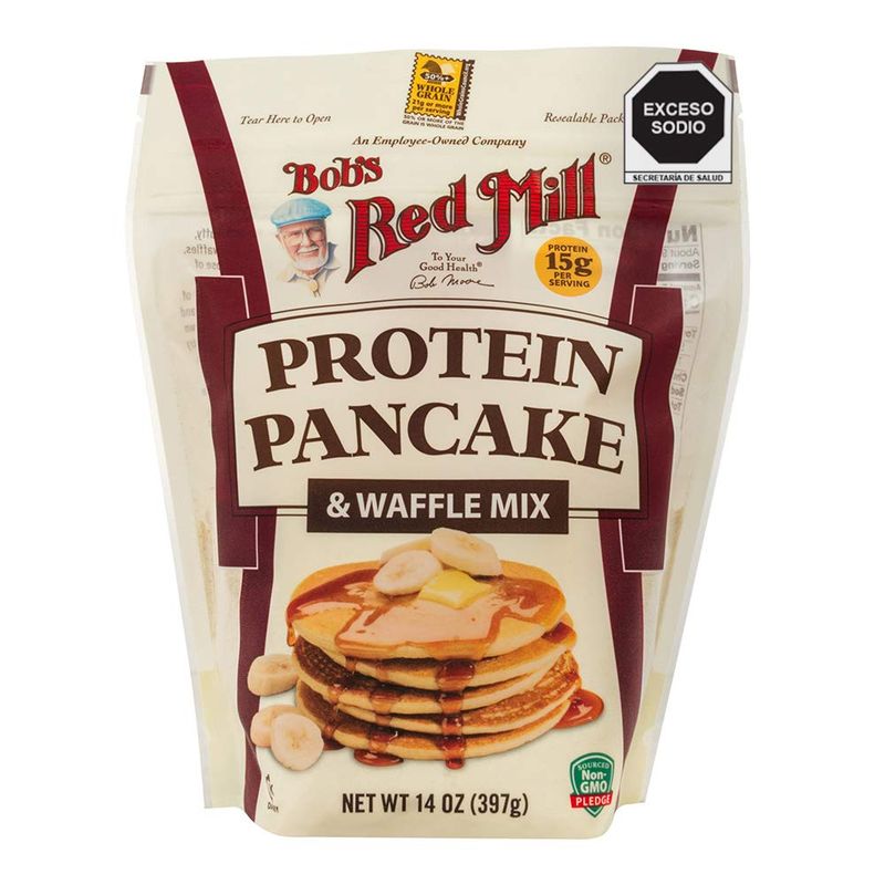 Bob&#39;s Red Mill Protein Pancake, 14oz (Pack of 1) - Non GMO, Kosher