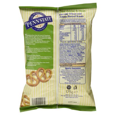 Penn State - Pretzels - Sour Cream &amp; Chive - 175g