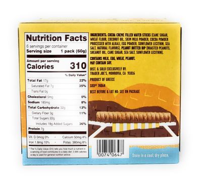 Trader Joes PB&amp;J Crispy Cocoa Creme Filled Wafer Sticks with Peanut Butter Dip Snack Duo Net Wt. 12.7 Oz (360g) - Pack of 1