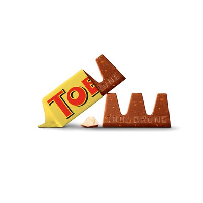 Toblerone Tiny Milk Chocolate Bars with Honey and Almond Nougat, 8.46 oz 30 Pieces